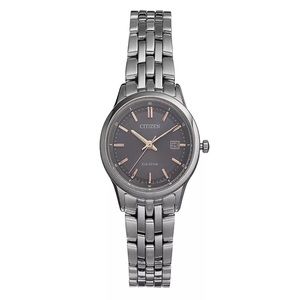 Citizen Eco-Drive Women's Silhouette Sport Stainless Steel Watch - EW2400-58H
